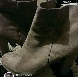Brown heels